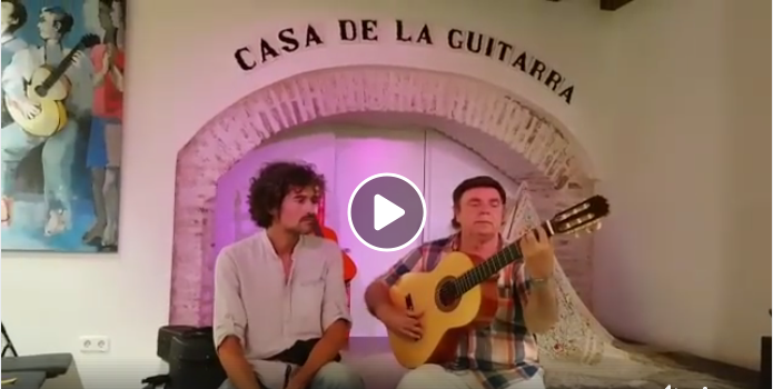 Un encuentro con José Luis Postigo en la Casa de la Guitarra, Sevilla